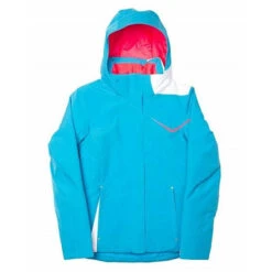 Spyder Amp Relaxed Fit Jacket Women's -Spyder Ski Clothing Store 10638 RIVIERAWHITE m