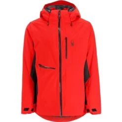 Spyder Avid Insulated Jacket Men's -Spyder Ski Clothing Store 107679 VOLCANOBLACK m
