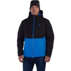 Spyder Grand 3 In 1 Jacket Men's -Spyder Ski Clothing Store 107731 COLLEGIATE m
