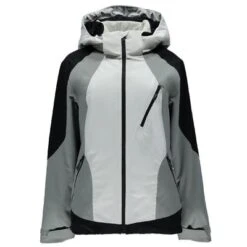 Spyder Amp Jacket Women's -Spyder Ski Clothing Store 18923 MRSHMLWBKLIMESTONE m