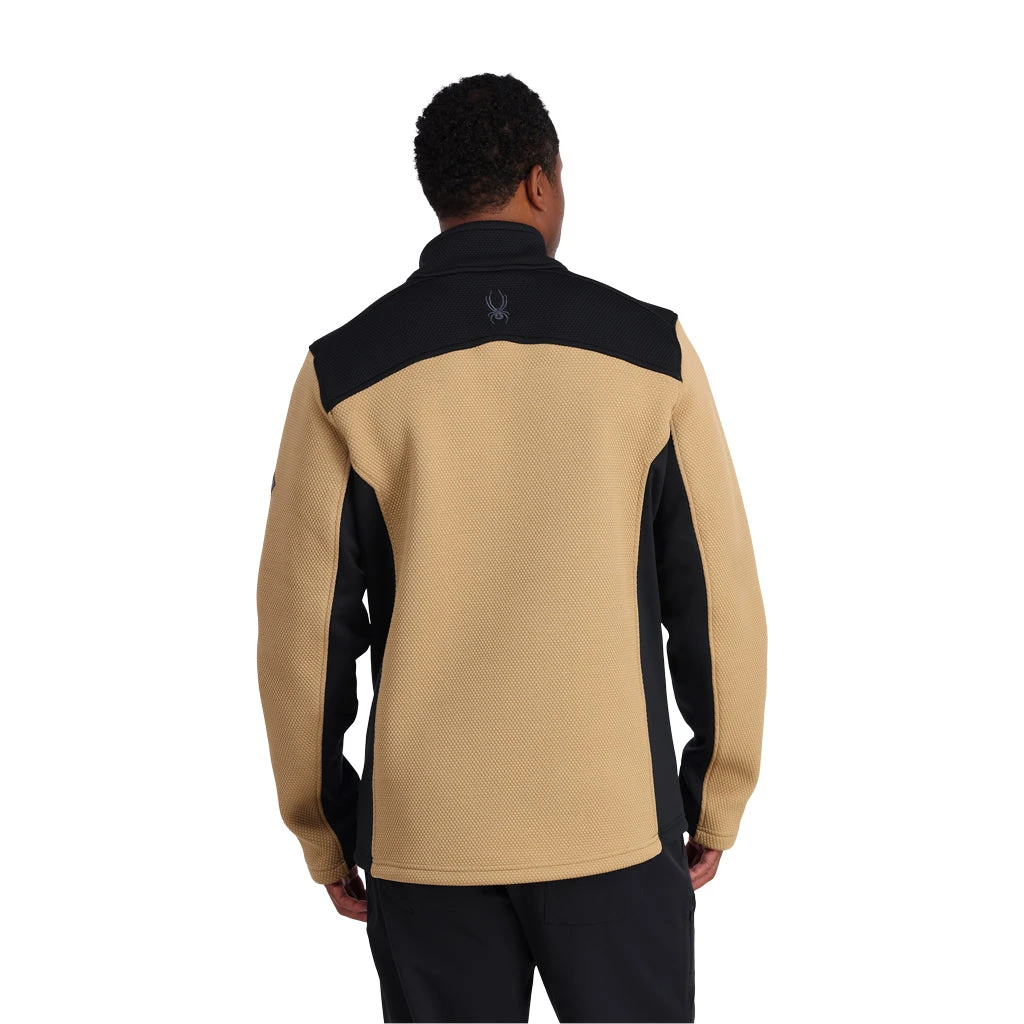 Spyder Mens Encore Half Zip - Black Tannin 3 Spyder Mens Encore Half Zip - Black Tannin - Image 3