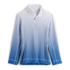 Spyder Womens Savona Half Zip - Defrost Collegiate
