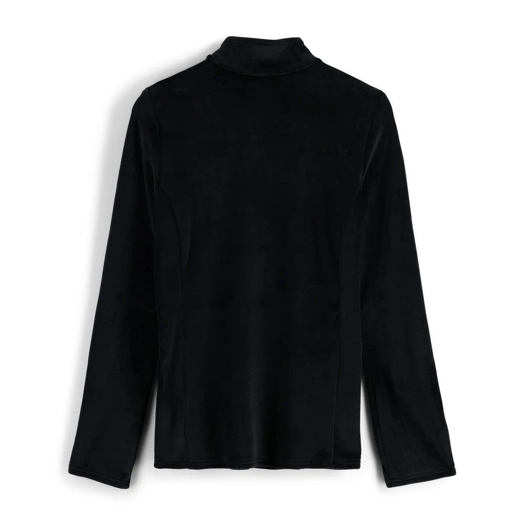 Spyder Womens Shimmer Bug Half Zip - Black 2 Spyder Womens Shimmer Bug Half Zip - Black - Image 2