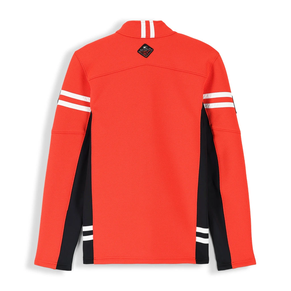 Spyder Mens Wengen Encore Full Zip - Volcano Black 3 Spyder Mens Wengen Encore Full Zip - Volcano Black - Image 3