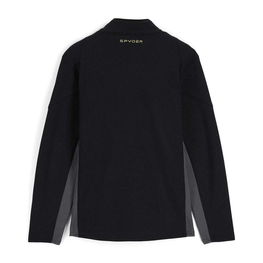 Spyder Mens Bandit Full Zip - Black Citron 2 Spyder Mens Bandit Full Zip - Black Citron - Image 2