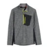 Spyder Mens Bandit Half Zip - Black Citron