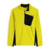 Spyder Mens Bandit Half Zip - Citron Black