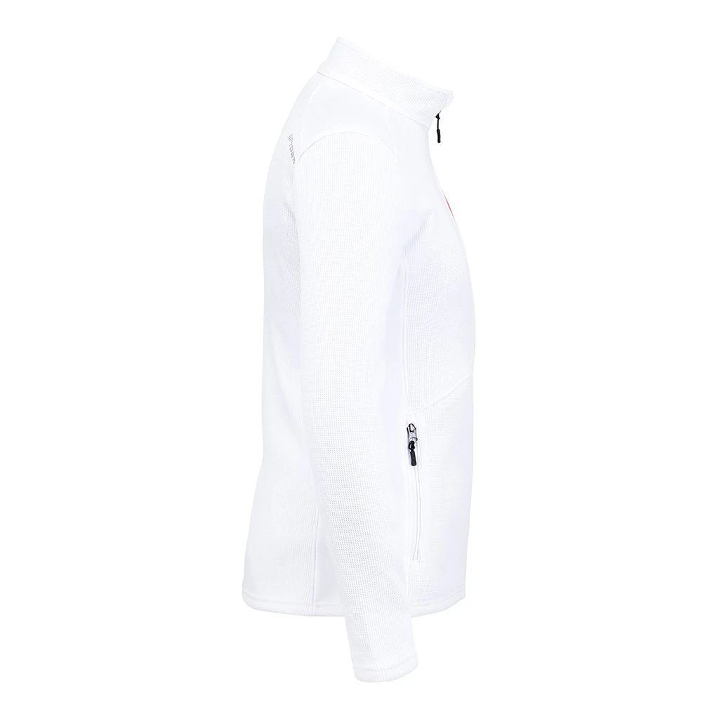 Spyder Womens Bandita Full Zip - White (2021) 5 Spyder Womens Bandita Full Zip - White (2021) - Image 5