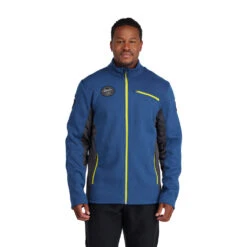 Spyder Mens Bandit Wengen Full Zip - Abyss Citron 5 Spyder Mens Bandit Wengen Full Zip - Abyss Citron -Spyder Ski Clothing Store 205336 417 1 t8x32p