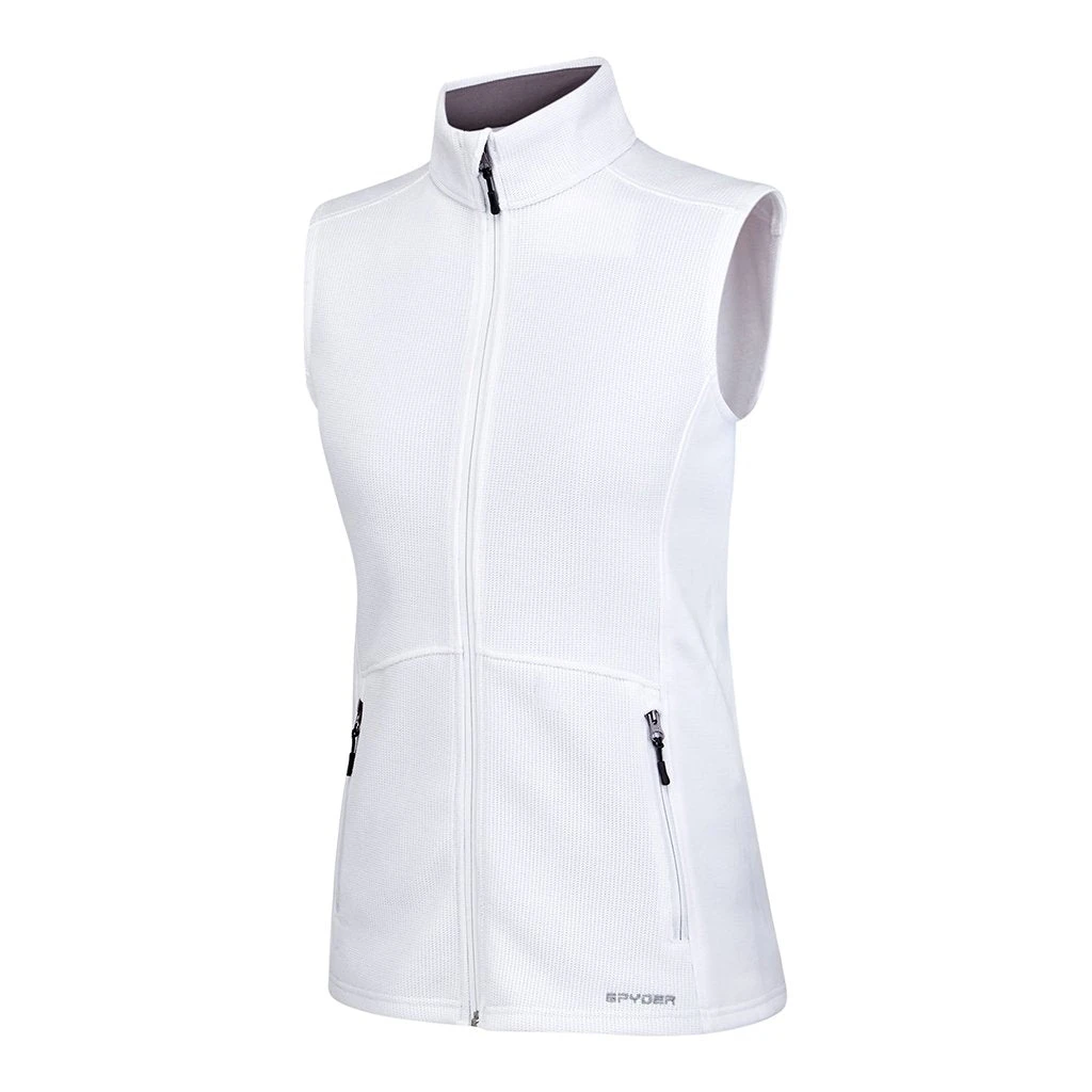 Spyder Womens Bandita Vest - White (2021) 2 Spyder Womens Bandita Vest - White (2021) - Image 2