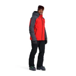 Spyder Mens Vanqysh - Volcano Ebony -Spyder Ski Clothing Store 211010 631 3 rykeft