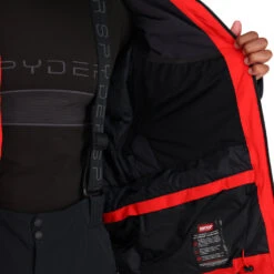 Spyder Mens Vanqysh - Volcano Ebony -Spyder Ski Clothing Store 211010 631 7 xxnsn2