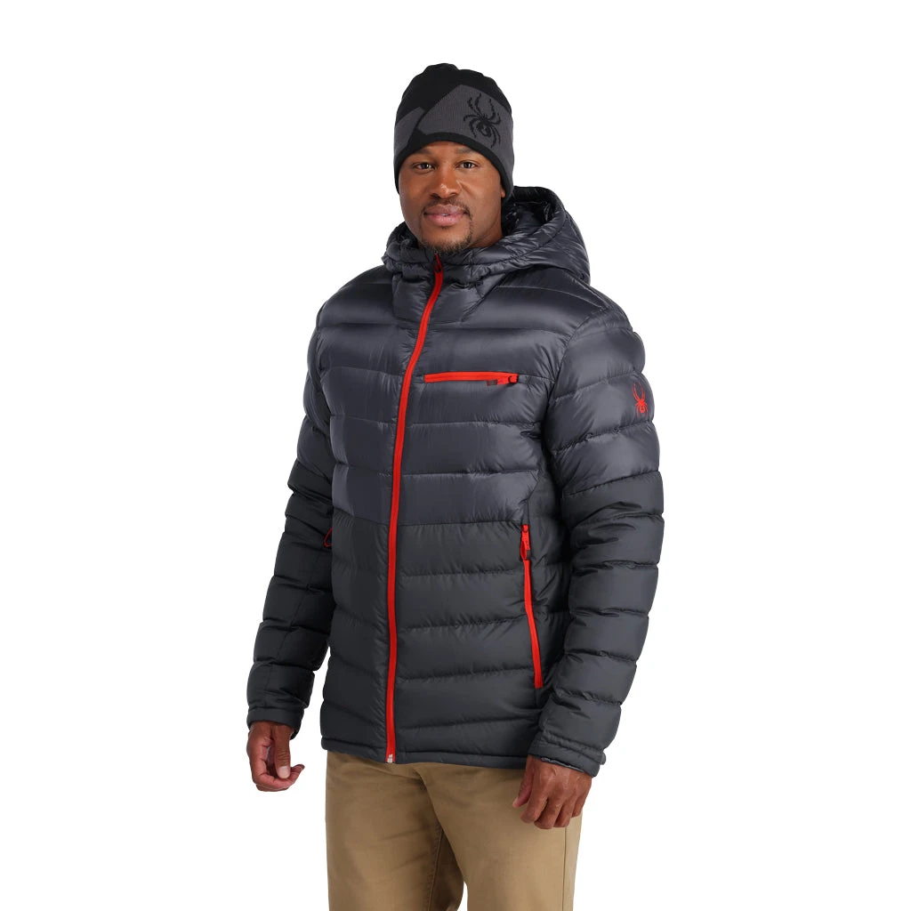 Spyder Mens Timeless Hooded - Ebony 3 Spyder Mens Timeless Hooded - Ebony - Image 3