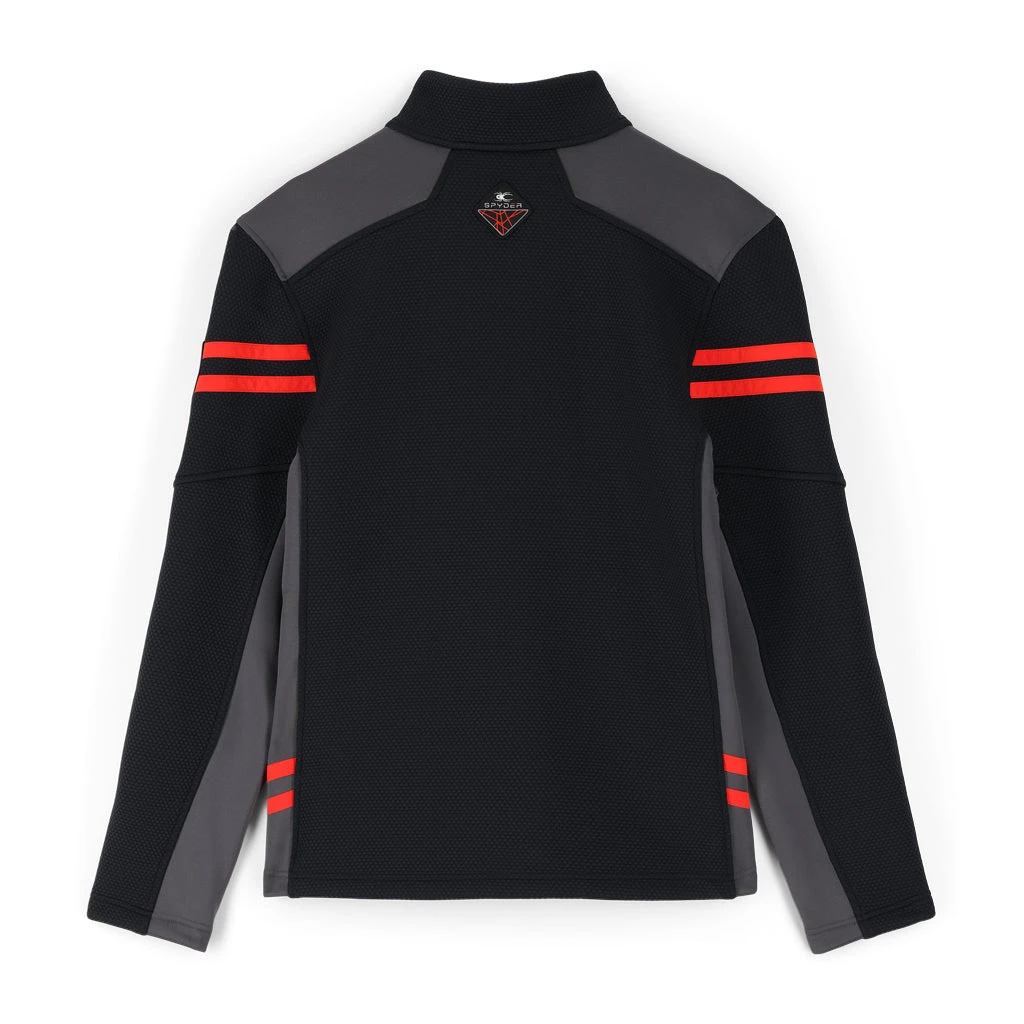 Spyder Mens Wengen Half Zip - Black 2 Spyder Mens Wengen Half Zip - Black - Image 2