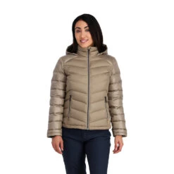 Spyder Womens Timeless Hooded - Cashmere -Spyder Ski Clothing Store 214022 040 1 prgxr3