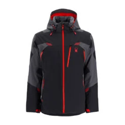 Spyder Mens Leader - Black Volcano 8 Spyder Mens Leader - Black Volcano -Spyder Ski Clothing Store 221026 015 F yabenm