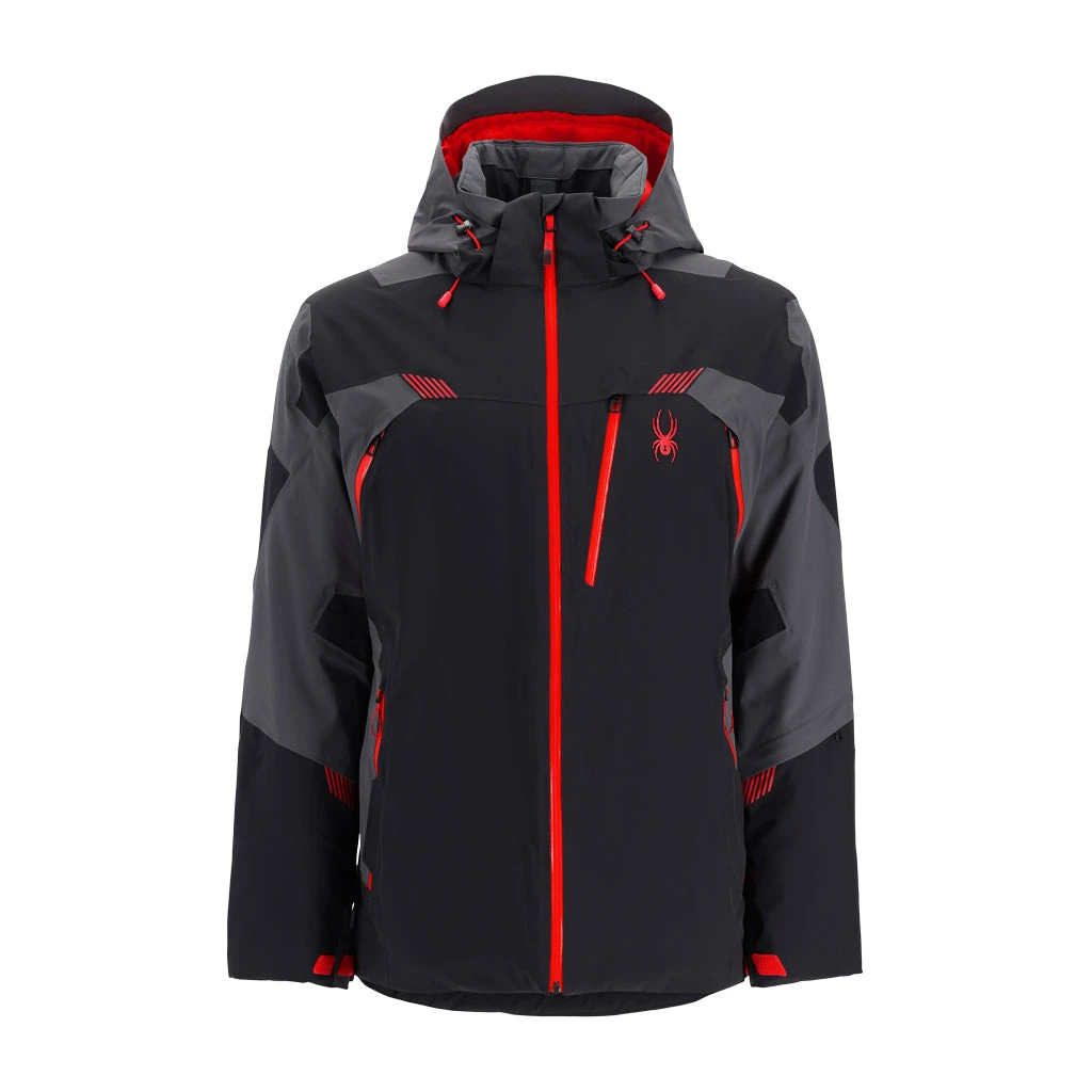 Spyder Mens Leader - Black Volcano 4 Spyder Mens Leader - Black Volcano - Image 4