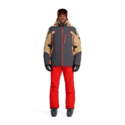 Spyder Mens Leader - Ebony Tannin 8 Spyder Mens Leader - Ebony Tannin -Spyder Ski Clothing Store 221026 030 3 knoovy