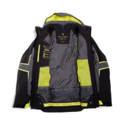 Spyder Mens Titan - Black Citron -Spyder Ski Clothing Store 221028 358 10 liu2to