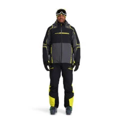 Spyder Mens Titan - Black Citron -Spyder Ski Clothing Store 221028 358 3 kqiuma