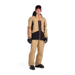 Spyder Mens Anthem - Tannin Black -Spyder Ski Clothing Store 221040 265 3 z3dfot