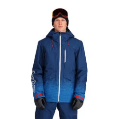 Spyder Mens Anthem - Faded Geo Collegiate -Spyder Ski Clothing Store 221040 432 1 vx7iam