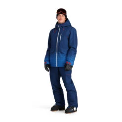 Spyder Mens Anthem - Faded Geo Collegiate -Spyder Ski Clothing Store 221040 432 3 bwmili