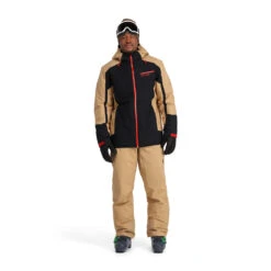 Spyder Mens Seventy Eight - Black Tannin -Spyder Ski Clothing Store 221042 017 3 h3i0bo