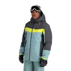 Spyder Mens Seventy Eight - Ebony Tundra -Spyder Ski Clothing Store 221042 039 1 zimleq