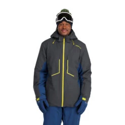Spyder Mens Primer - Ebony Citron -Spyder Ski Clothing Store 221048 043 1 kqedjd