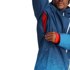 Spyder Mens Primer - Faded Geo Collegiate -Spyder Ski Clothing Store 221048 432 4 ltk1ij