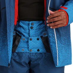 Spyder Mens Primer - Faded Geo Collegiate -Spyder Ski Clothing Store 221048 432 5 yhjybu