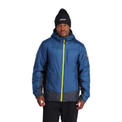 Spyder Mens Leader Graphene Hooded - Abyss Citron -Spyder Ski Clothing Store 221200 417 1 q1xxhh