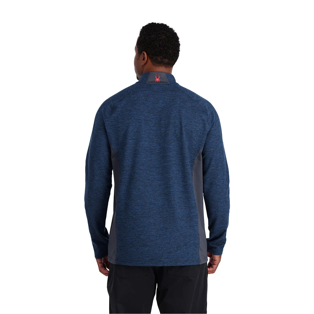 Spyder Mens Accord Half Zip - Abyss 2 Spyder Mens Accord Half Zip - Abyss - Image 2