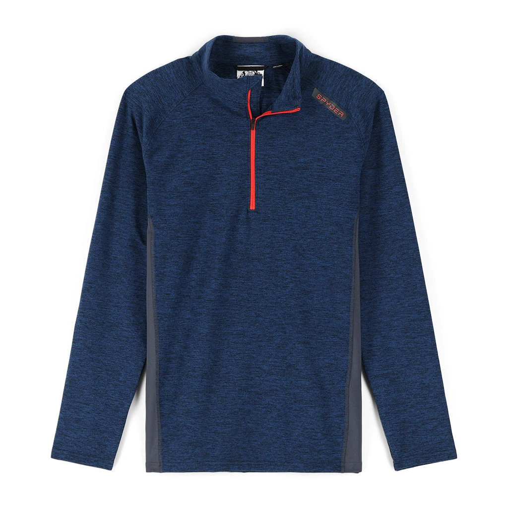 Spyder Mens Accord Half Zip - Abyss 1 Spyder Mens Accord Half Zip - Abyss