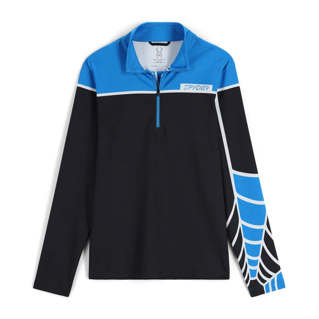 Spyder Mens Spirit Of '78 Half Zip - Collegiate Black 1 Spyder Mens Spirit Of '78 Half Zip - Collegiate Black