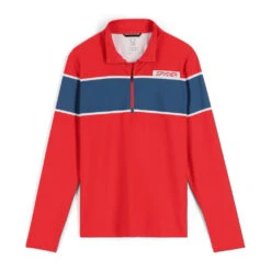 Spyder Mens Spirit Of '78 Half Zip - Volcano
