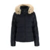 Spyder Womens Falline Faux Fur - Black