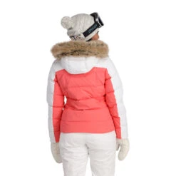 Spyder Womens Falline Faux Fur - Tropic -Spyder Ski Clothing Store 223005 653 2 myshjr