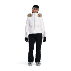 Spyder Womens Pinnacle - White -Spyder Ski Clothing Store 223008 100 3 slujxg