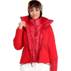 Spyder Womens Pinnacle No Faux Fur - Pulse -Spyder Ski Clothing Store 223009 607 5 r6xrbk