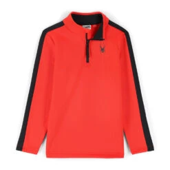 Spyder Big Boys Base Half Zip - Volcano