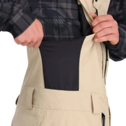 Spyder Mens Terrain Bib - Safari -Spyder Ski Clothing Store 228806 278 4 lcbbzu