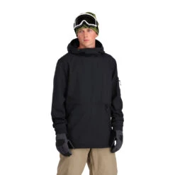 Spyder Mens Tech Pullover - Black -Spyder Ski Clothing Store 228824 001 1 lfmch2