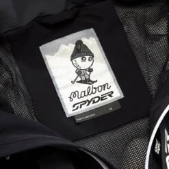 Mens Malbon X Spyder - Black -Spyder Ski Clothing Store 336370 001 3