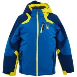 Spyder Leader Insulated Jacket Boys' -Spyder Ski Clothing Store 93228 OLD GLORYABYSS m