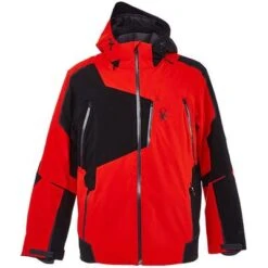 Spyder Leader GTX Jacket Men's -Spyder Ski Clothing Store 98136 VOLCANO m