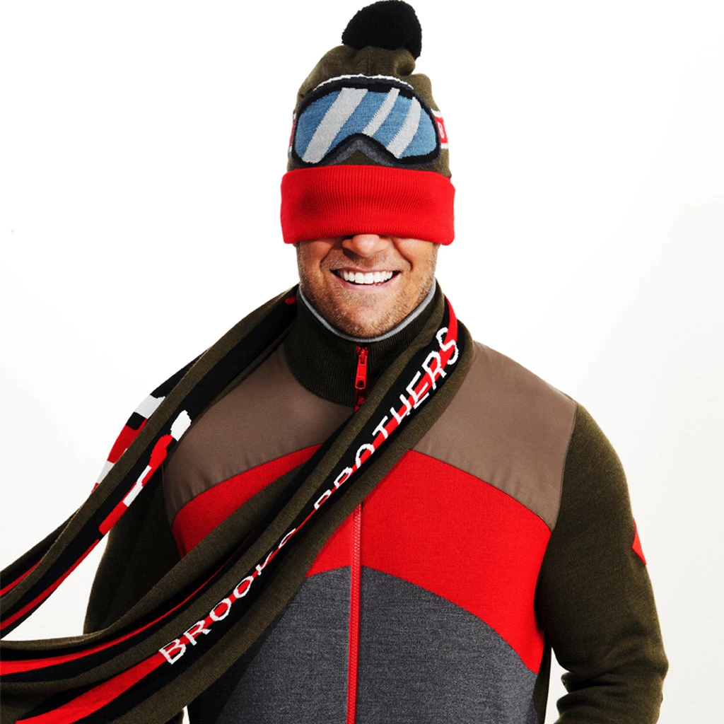 Mens Spyder X Brooks Brothers - Dark Green 2 Mens Spyder X Brooks Brothers - Dark Green - Image 2